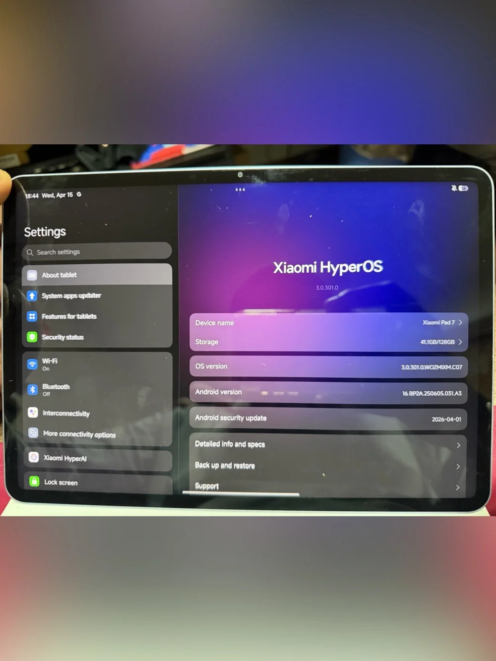 N/A sleek tablet